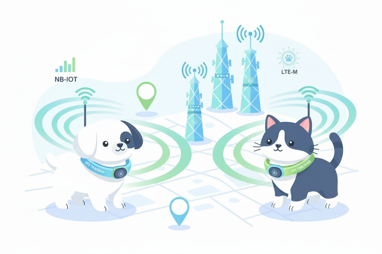 Illustration photo of GPS trackers for dogs and cats